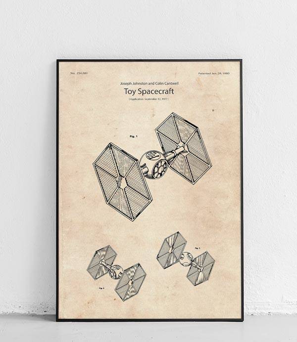 Star Wars Tie Fighter - poster